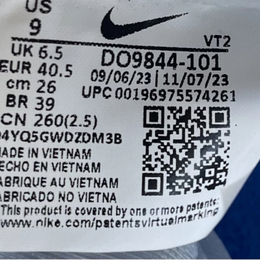 Nike Air Max 1 '86 Premium Women's Shoes White Royal Blue DO9844-101 ( NEW ) - Picture 11 of 12